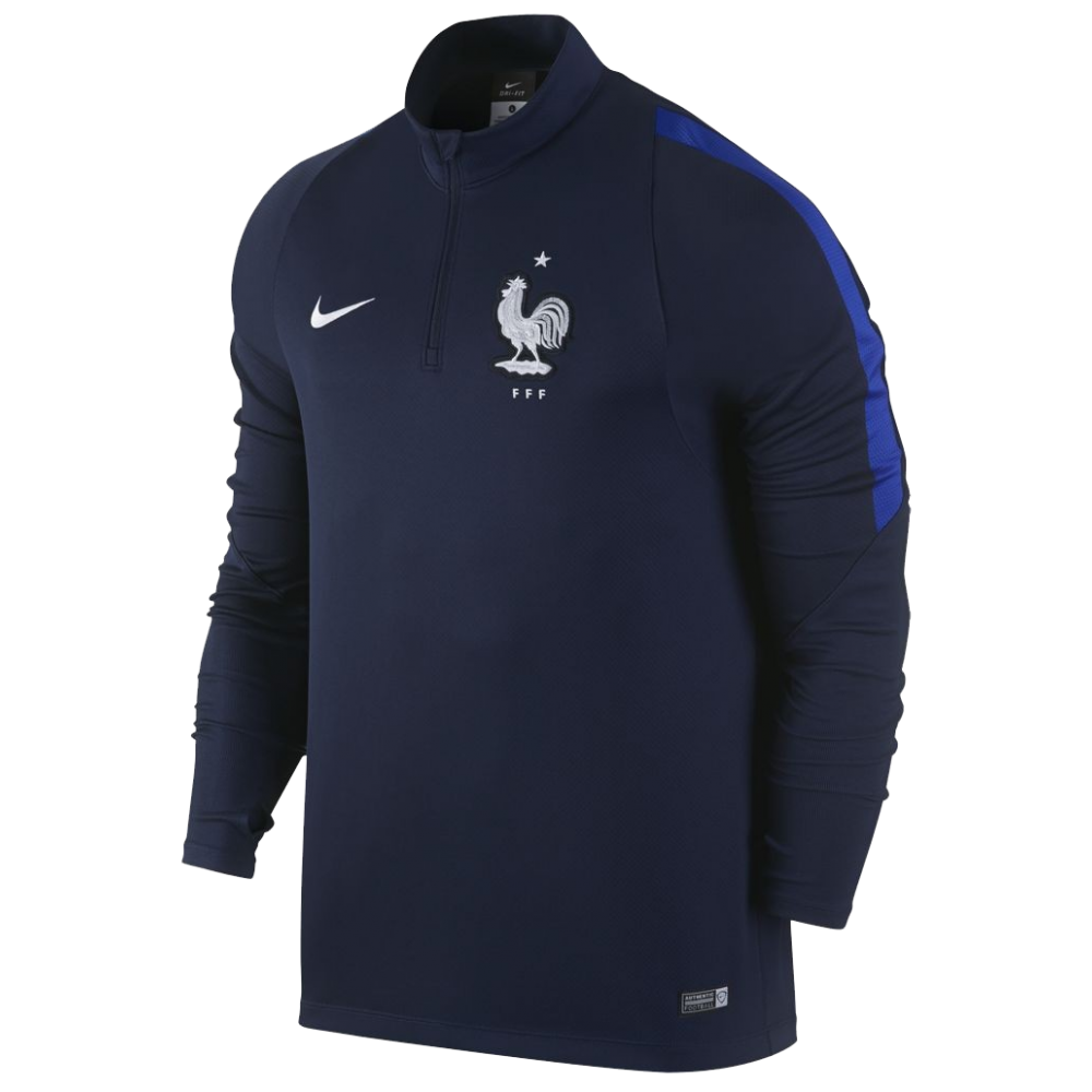 Sweat Drill Top France Euro 2016 Nike - STYL'FOOT