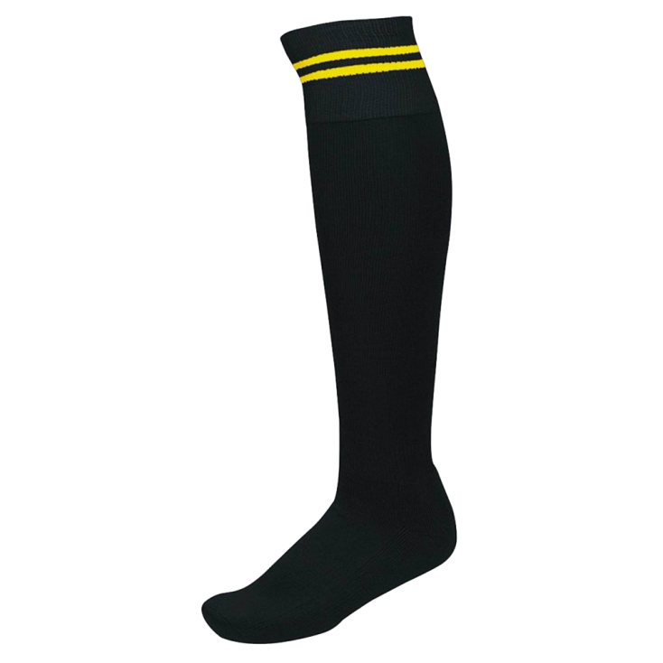 Calcetines PRO10 negro/amarillo