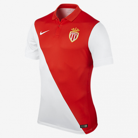 Maillot As Monaco Domicile Dedicace 2014 2015