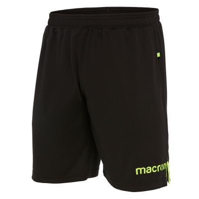 Pantalon corto arbitro negro MACRON 2018-20