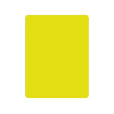 Referee yellow card