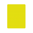 Tarjeta de arbitro amarilla