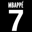 Flocage MBAPPÉ 7 PSG