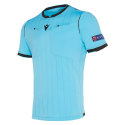 Camiseta de árbitro UEFA azul