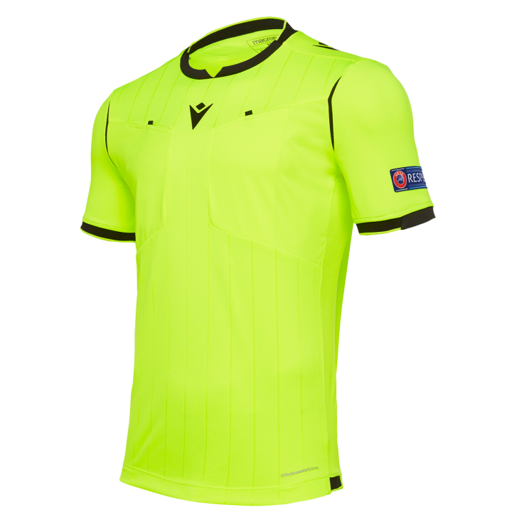 Referee shirt UEFA yellow