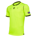 Camiseta de árbitro UEFA amarilla