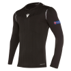 Camiseta de árbitro UEFA negra