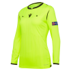 Referee shirt women UEFA yellow