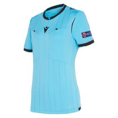 Camiseta de árbitro mujer UEFA azul