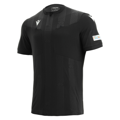 Camiseta de árbitro UEFA negra 2022