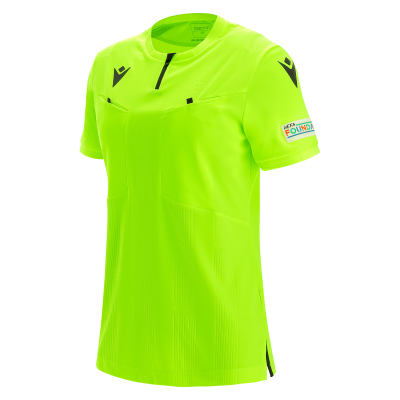 Referee shirt women UEFA yellow 2021
