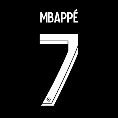 Flocage MBAPPÉ 7 PSG 2022