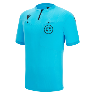 Camiseta de árbitro RFEF azul 2022-24