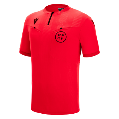 Camiseta de árbitro RFEF rojo 2022-24