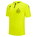 Camiseta de árbitro RFEF amarillo fluo 2022-24