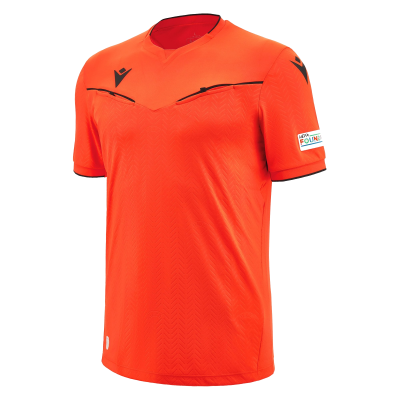 Referee shirt UEFA red neon 2023-25