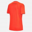 Woman referee shirt UEFA red neon 2023-25