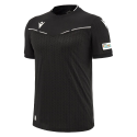 Camiseta de árbitro UEFA negra 2023-25
