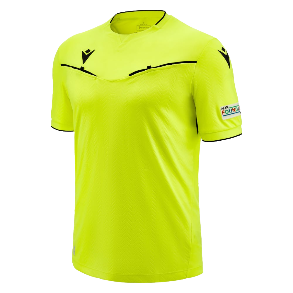camiseta árbitro neon yellow Comité Técnico de Árbitros Ropa Técnica  Deportiva Macron