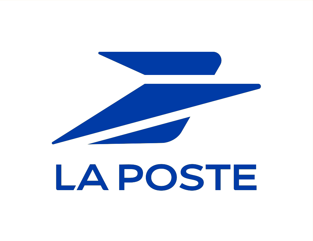 Lot de 2 logos LA POSTE 2024