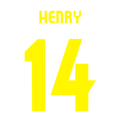 Estampacion HENRY 14 FC Barcelona