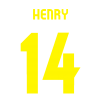 Flocage HENRY 14 FC Barcelona