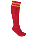 Chaussettes PRO10 rouge-jaune