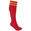 Chaussettes PRO10 rouge-jaune