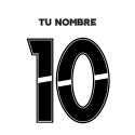 Estampacion letra SC Corinthians 2025-26