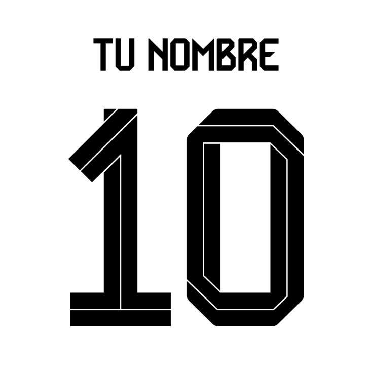 Flock font Bayern Munich 2025-26